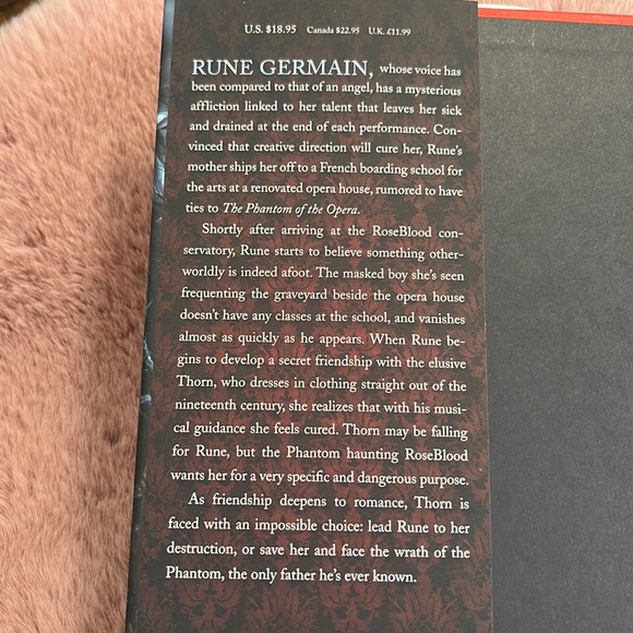 •HARDCOVER•✨ROSEBLOOD by A.G. HOWARD ✨ - Picture 5 of 5